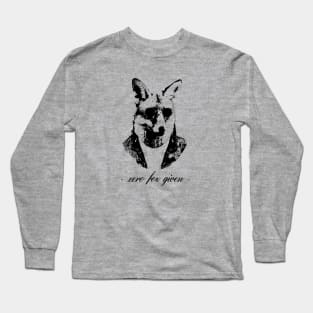 Zero fox given Long Sleeve T-Shirt